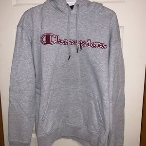 UNISEX CHAMPION HOODIE/ WORN ONCE TOO BIG